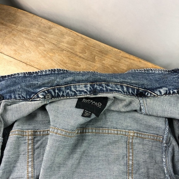 Buffalo David Bitton distressed denim jean jacket, XS - Picture 11 of 11